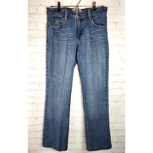 Signature By Levi Strauss Blue Denim Mid Rise Modern Bootcut Jeans Women’s Sz 6M